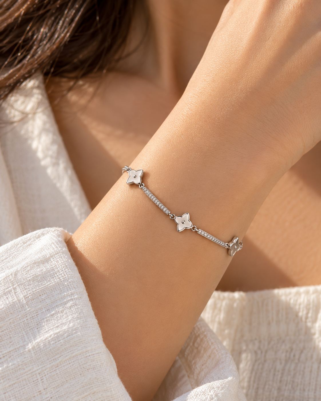 Silver Starlet Bracelet
