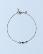 Silver Bead Detail Bracelet