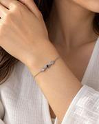 Silver Bead Detail Bracelet
