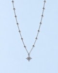 Celestial Beaded Star Necklace