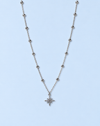 Celestial Beaded Star Necklace