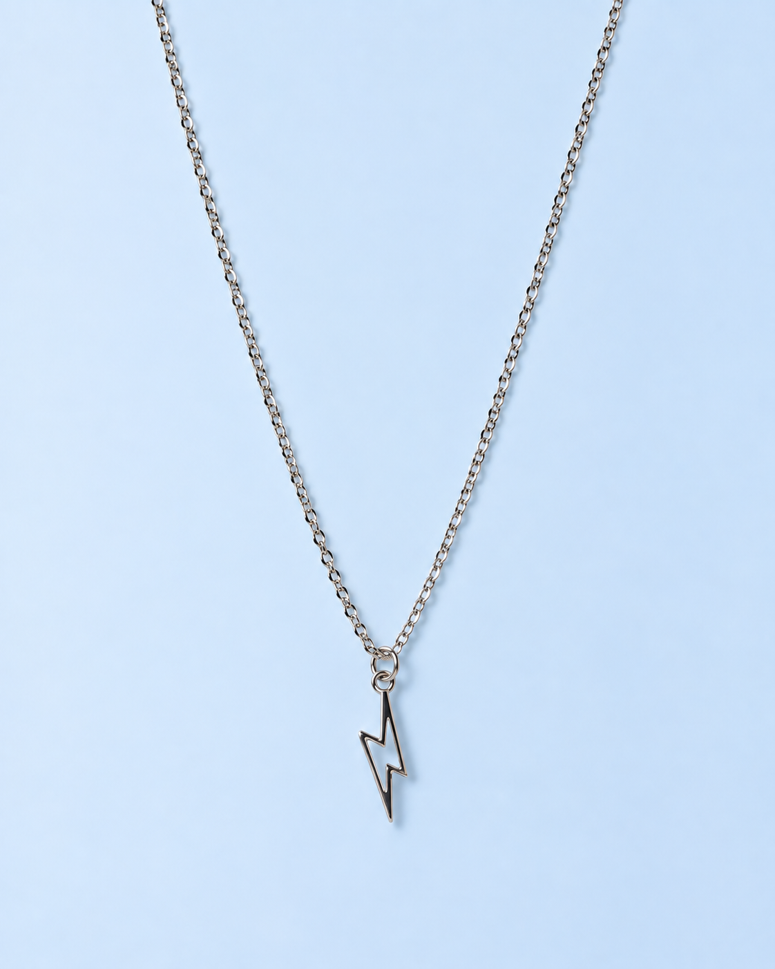 Lightning Bolt Pendant Necklace