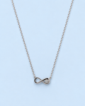Crystal Infinity Pendant Necklace