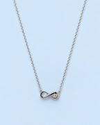Crystal Infinity Pendant Necklace