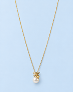 Golden Fairy Pearl Necklace