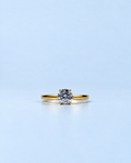 Classic Solitaire Gold Ring